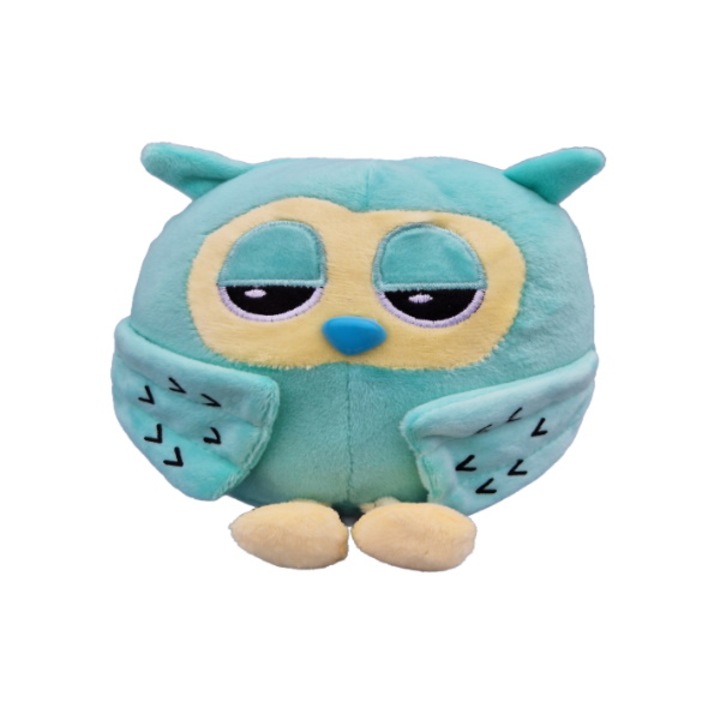 Bufnita de plus bleu 14 CM