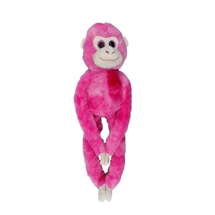 Maimuta plus roz 75 cm