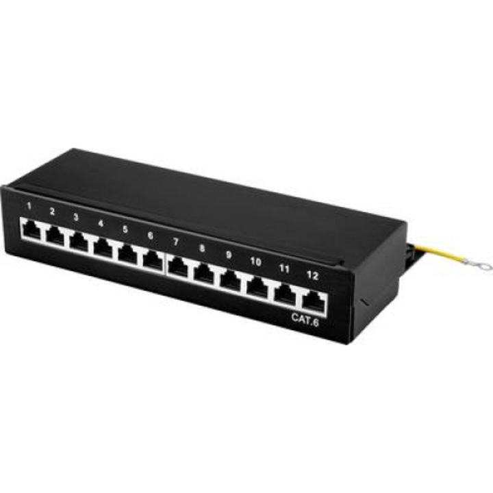 12-портова мрежова пачбокс renkforce CAT 6 1 U (RF-4456725)