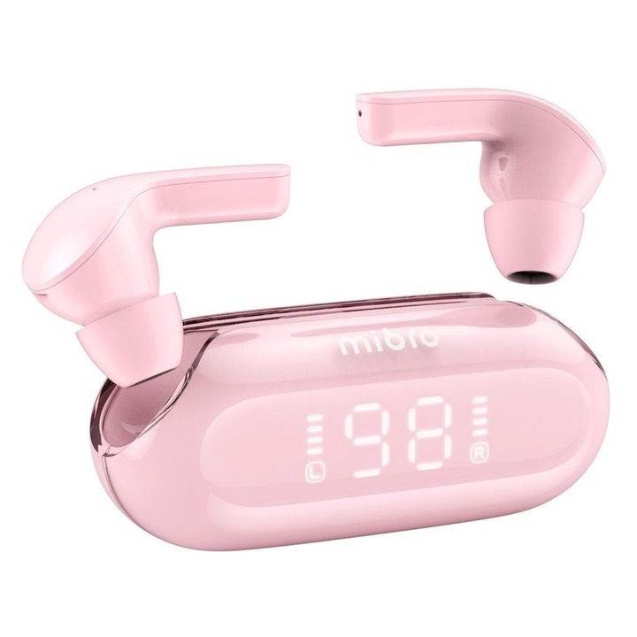 Mibro Earbuds 3 Vezeték nélküli fülhallgató, Bluetooth, Töltőtok, TWS, rózsaszín