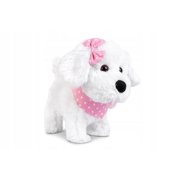 Játékkutya, Artyk, gumi/műanyag, fehér