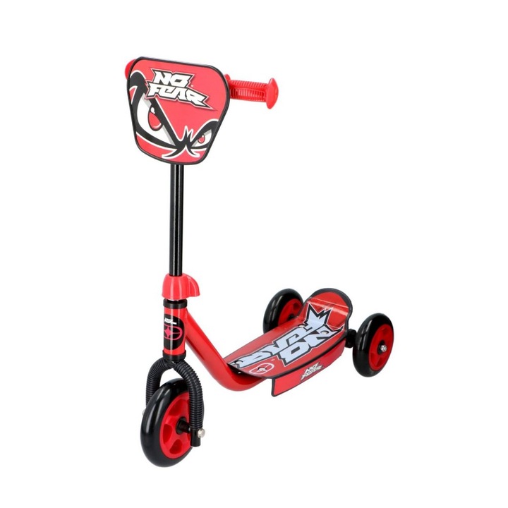 Trotineta cu 3 roti No Fear rosu