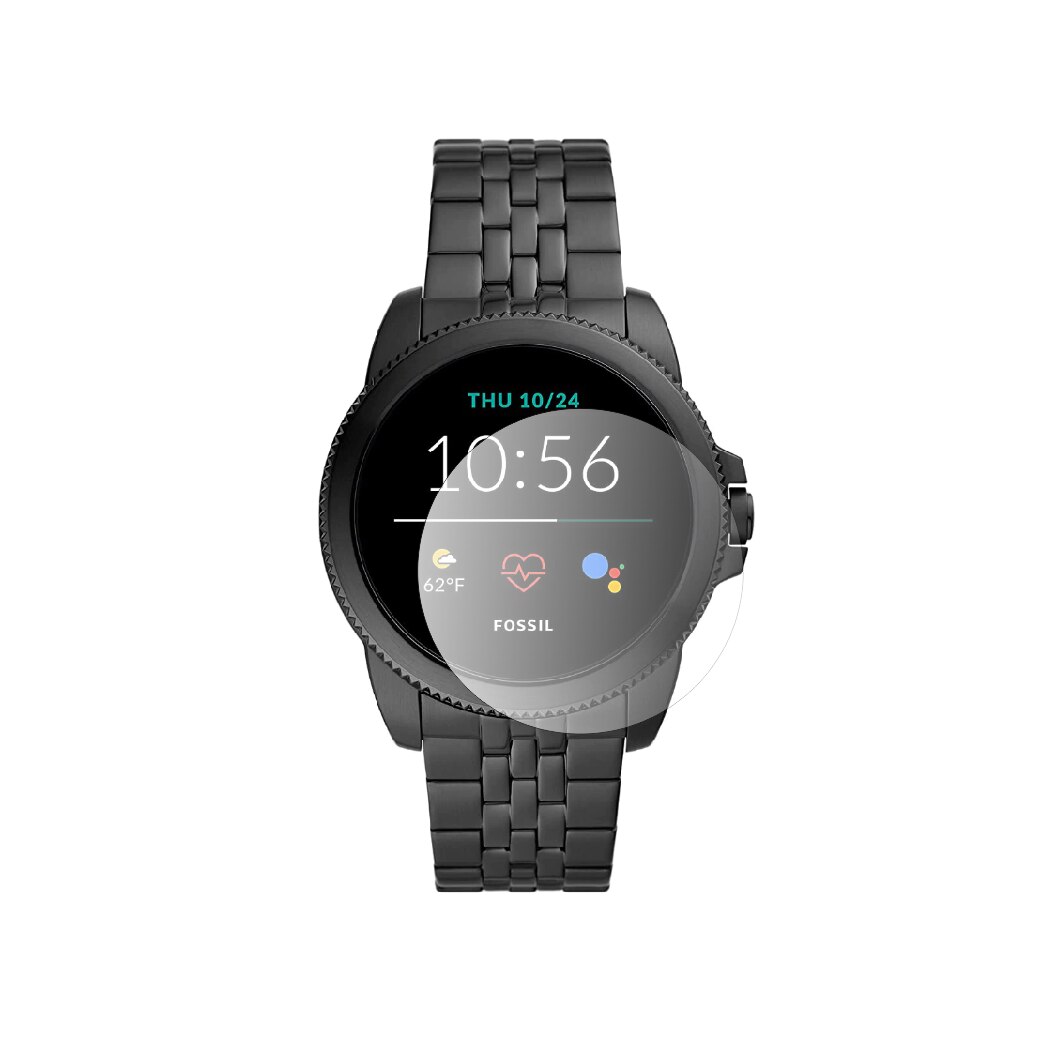 Dipos 5 Pellicole Protettive In Cristallo Per Fossil Gen 5E (42mm) – Made In Germany, Anti Graffio