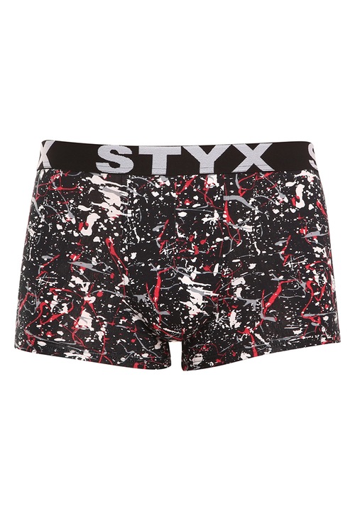 Boxeri pentru barbati, Styx, Multicolor, Negru