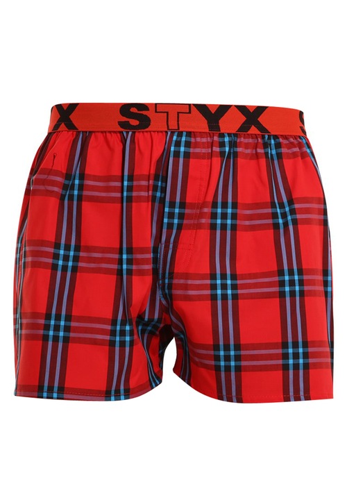 Costum de baie pentru barbati, Styx, Rosu/Albastru, Rosu/Albastru