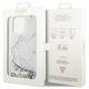 Кейс Guess GUHCP14XLCSGSGH за iPhone 14 Pro Max 6.7", бял, бял, твърд, Liquid Glitter Marble