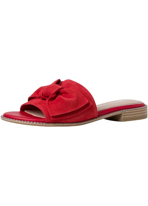 Papuci de femei, Marco Tozzi, Piele, Rosu, 37