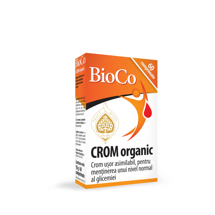 Crom Organic x 60 comprimate filmate / Bioco