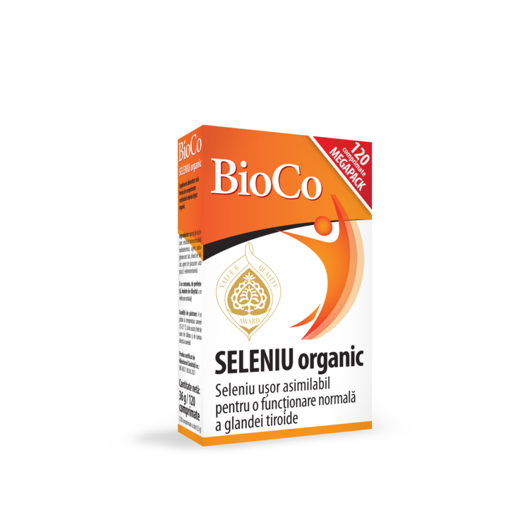 Seleniu Organic x 120 comprimate filmate / Bioco