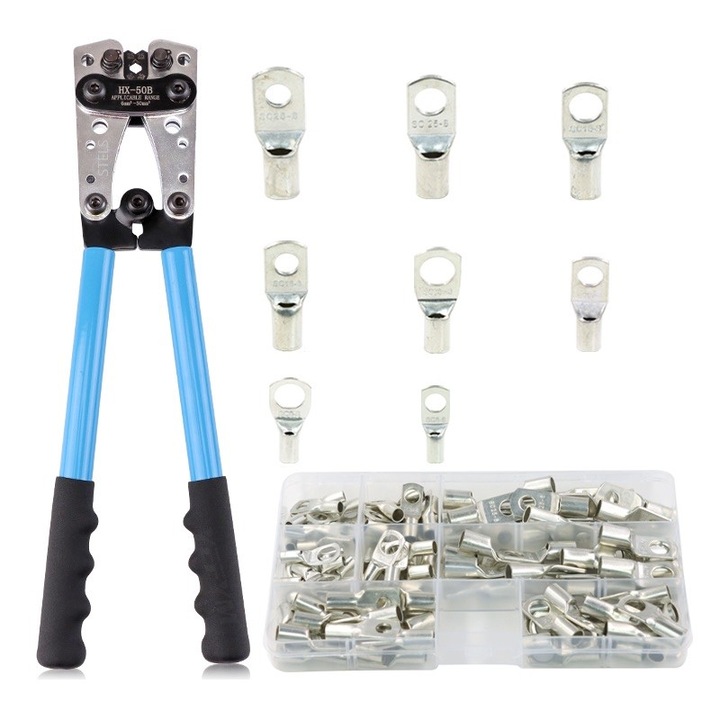 Set Cleste/Agrafe sertizare, STELS, HX-50B