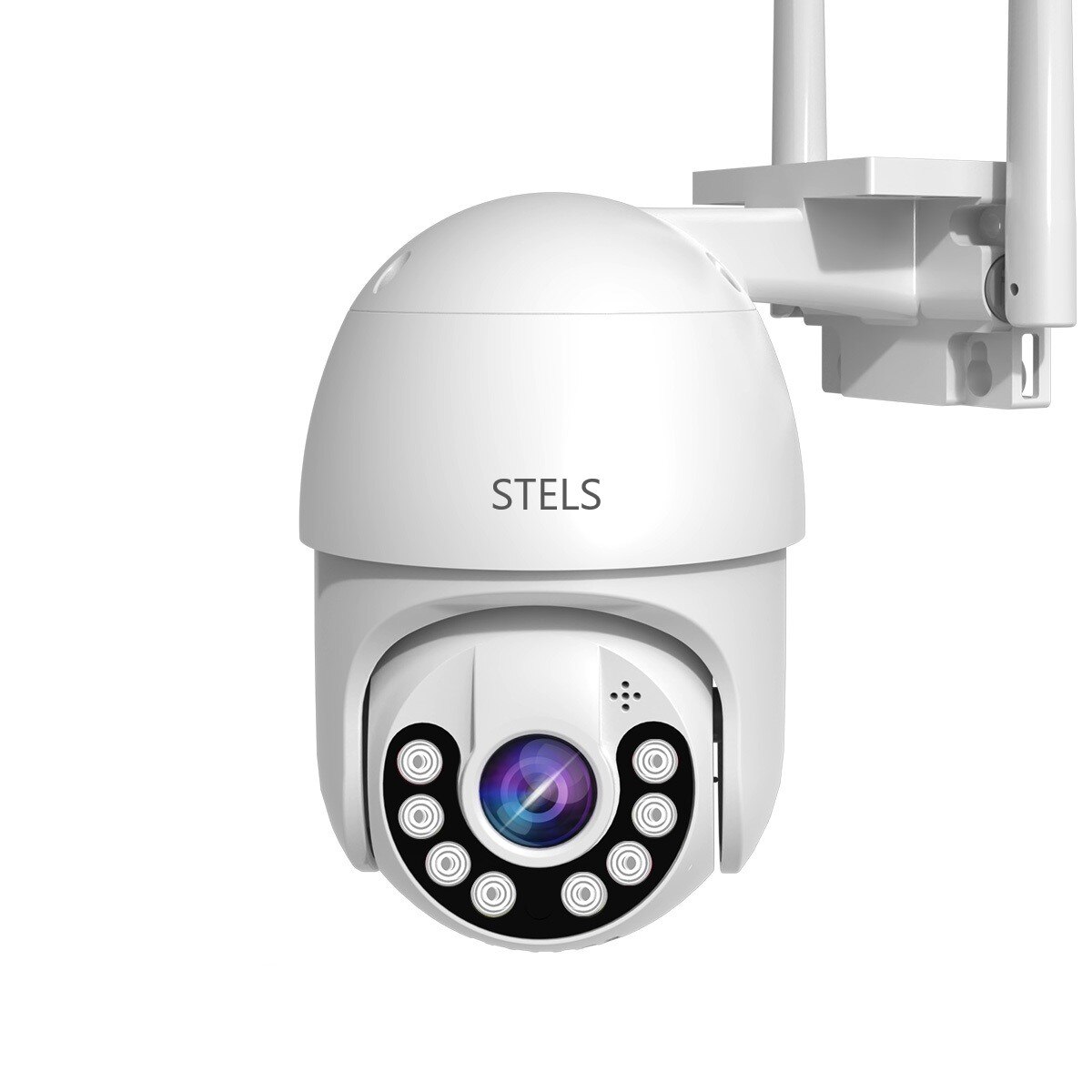 Камера за сигурност STELS, 360 градуса, IP Wi-Fi, Ethernet, Нощно ...