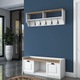 Cuier pentru Hol, P2 - 1636, Nuc, 120 x 45 x 40 cm