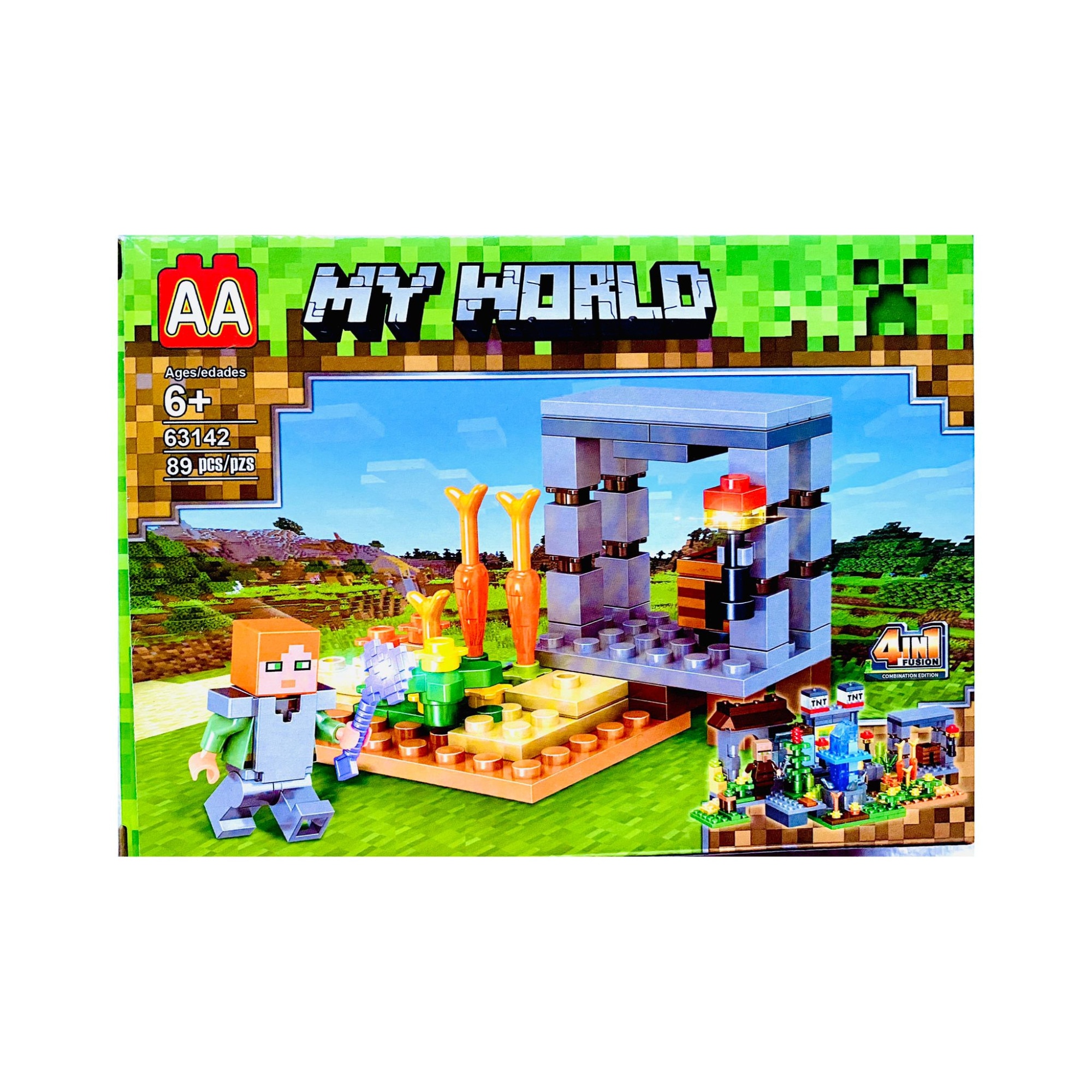 Set de constructii, my world, 89 piese, orasul roboteilor 1 - eMAG.ro