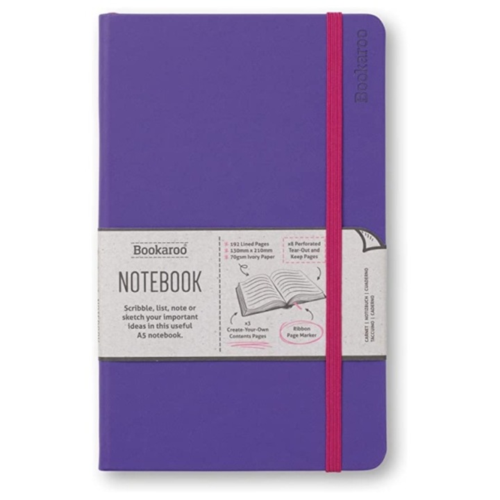 Agenda A5, Bookaroo, 192p, dictando, mov