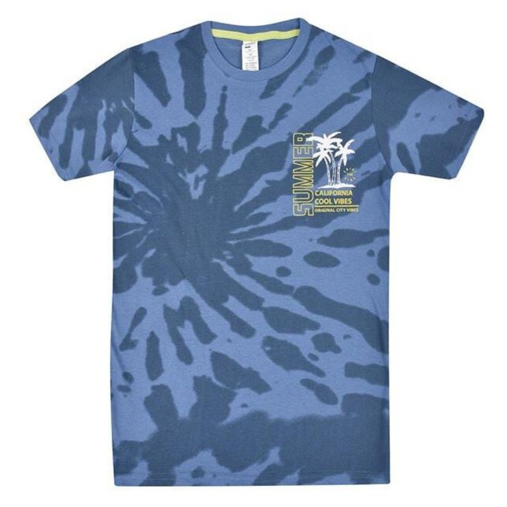 Tricou pentru copii din bumbac cu imprimeu palmier