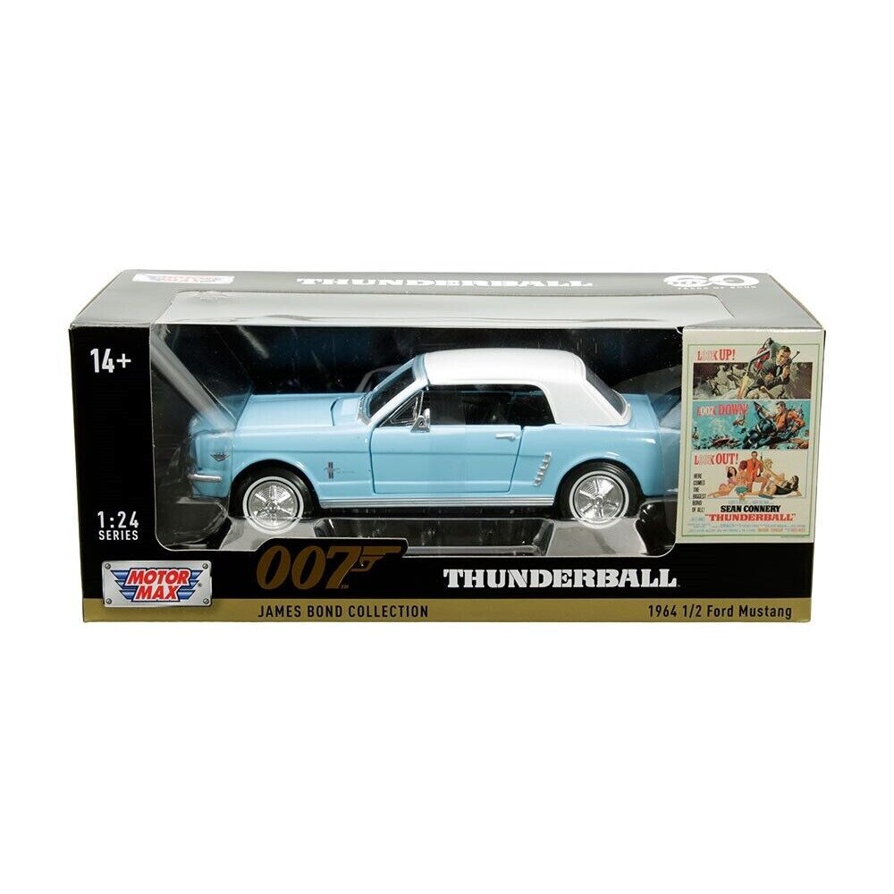 Modèle réduit Ford Mustang Hard Top, Blanc 1/18 | Welly
