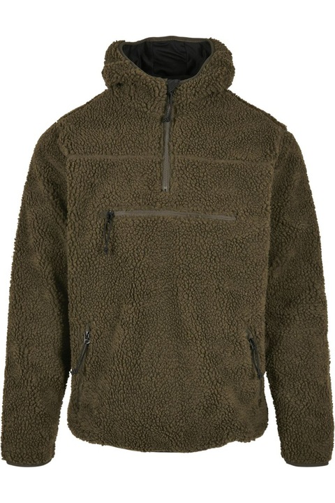 Férfi pulóver, Brandit, poliészter, zöld, XL