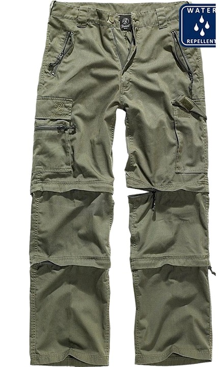 Pantaloni barbati, Brandit, Poliester, Verde, L