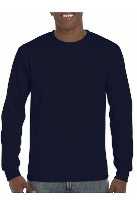 Bluza barbati, Gildan, Bumbac, Negru, 2XL