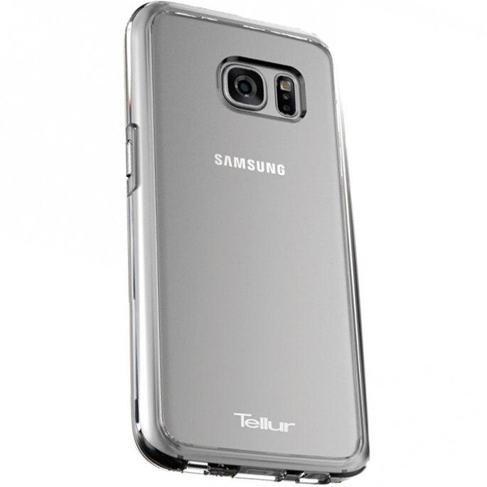 Husa de protectie Tellur Premium Crystal Shield pentru Galaxy S7, Transparent