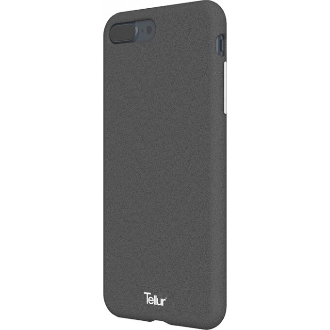 Husa de protectie Tellur Premium Pebble Touch Fusion pentru iPhone 8 Plus / iPhone 7 Plus, Gri