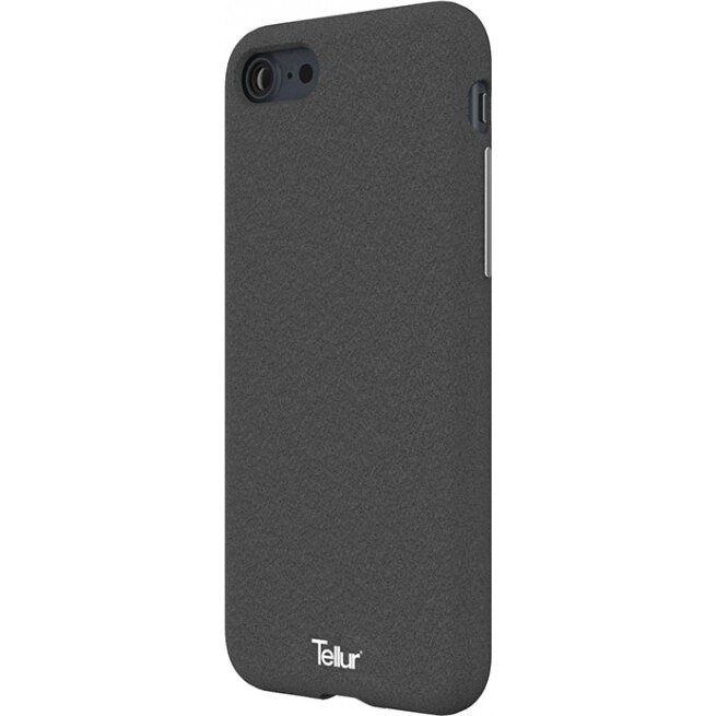 Husa de protectie Tellur Premium Pebble Touch Fusion pentru iPhone 8 / iPhone 7, Gri inchis