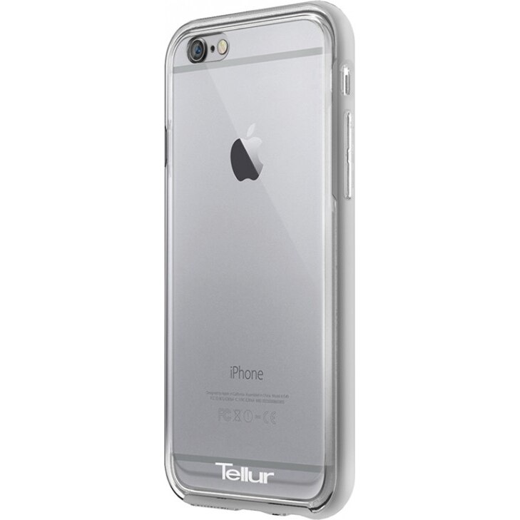 Husa de protectie Tellur Premium Protector Fusion pentru iPhone 6S, Argintiu