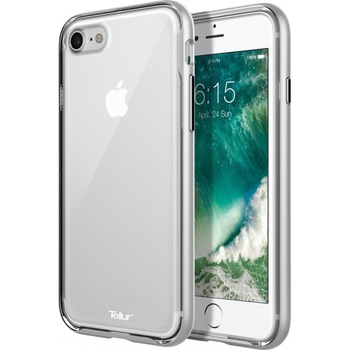 Husa de protectie Tellur Premium Protector Fusion pentru iPhone 8 / iPhone 7, Argintiu
