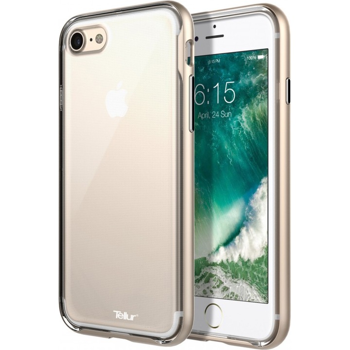 Tellur Premium Protector Fusion iPhone 7 / iPhone 8 / iPhone SE védőtok, Arany
