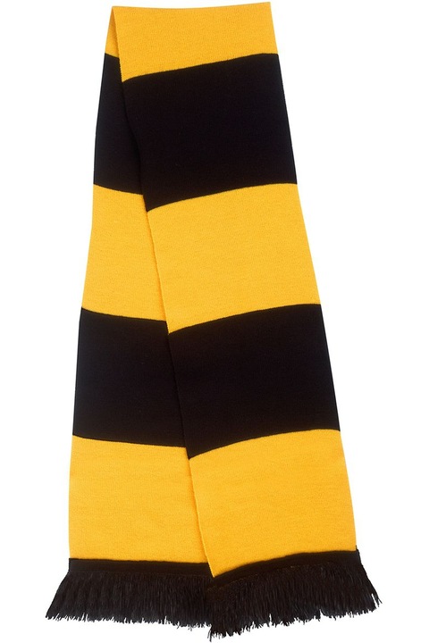 Esarfa, Result, marime unica, Negru/Auriu, R146X