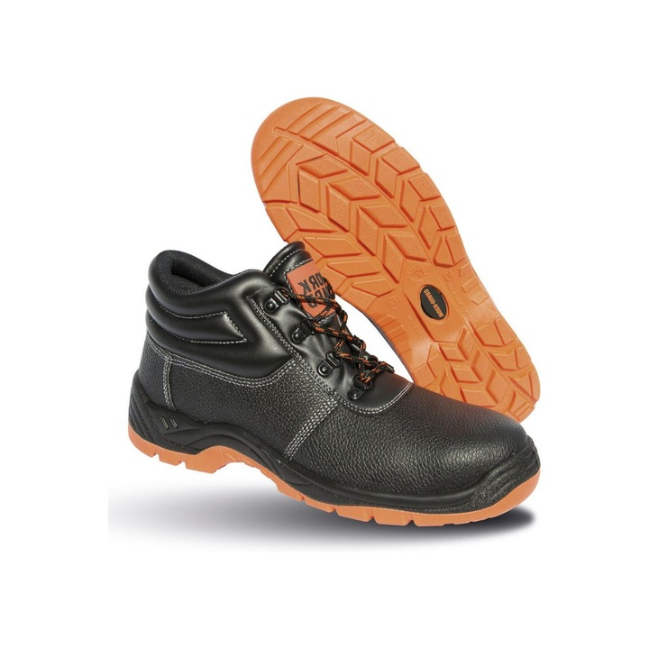 Bocanci protectia muncii, Result, Negru/Portocaliu, 44.5