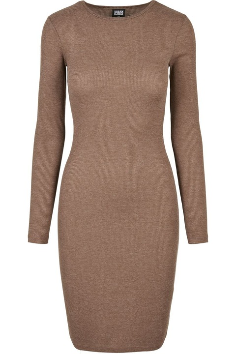 Градска класическа рокля Dark Khakiwqdfaxcg, Светло каки