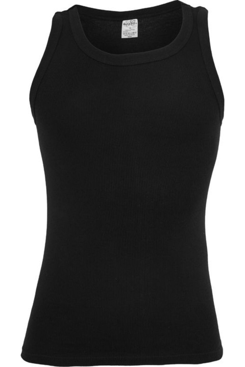 Мъжки потник Urban Classics Памук Черен 2XL