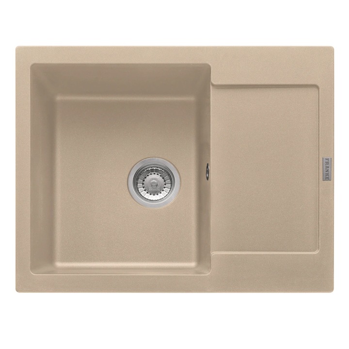 Franke MRG 611-62 Fragránit mosogató csomag + Novara Plus csaptelep, Megfordítható, 62 x 50 cm, Avena