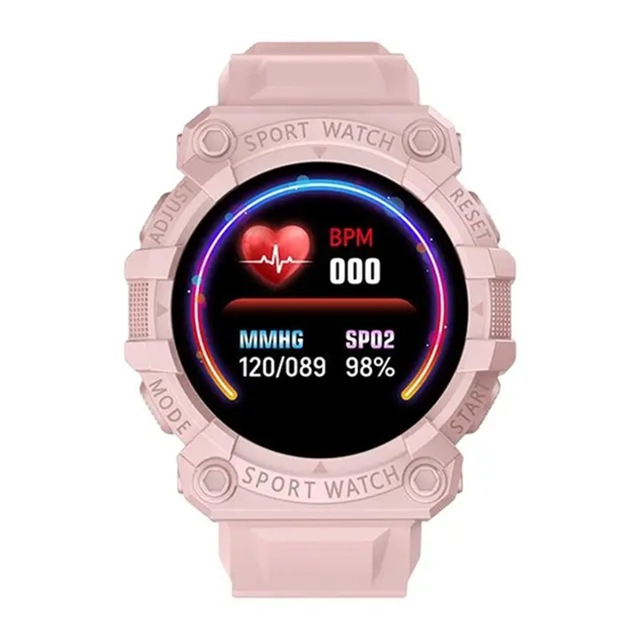 Ceas inteligent 1.69 inch, monitorizare ritm cardiac si somn, moduri multiple de exercitii, waterproof, set pentru barbati si femei