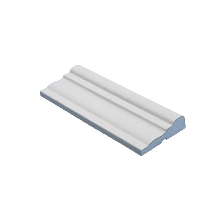 Pervaz de geam, Elhare, Polistiren, Alb, L9PA/35x120x2000