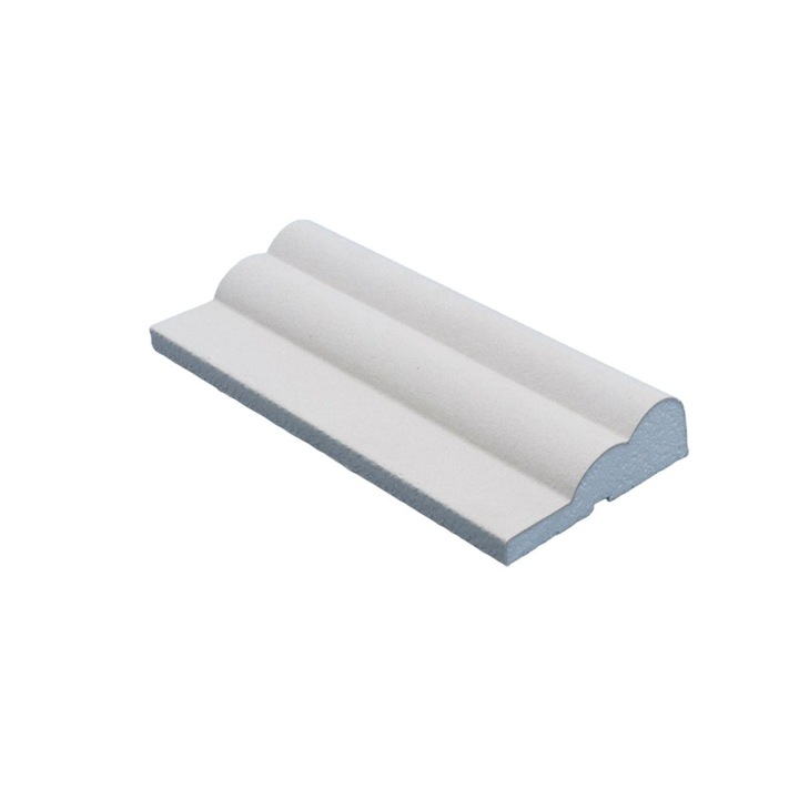 Pervaz de geam, Elhare, Polistiren, Alb, L8PB/45x140x2000