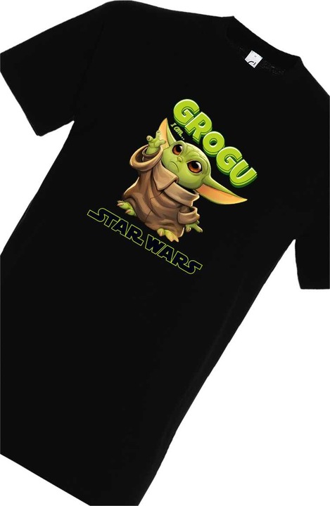 Uniszex póló, Star Wars, szürke, fekete, 2XL