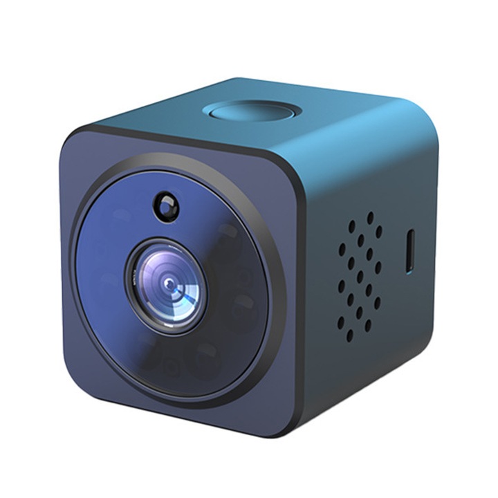 Camera de supraveghere, ABS, Pentru interior, Wireless, Alb