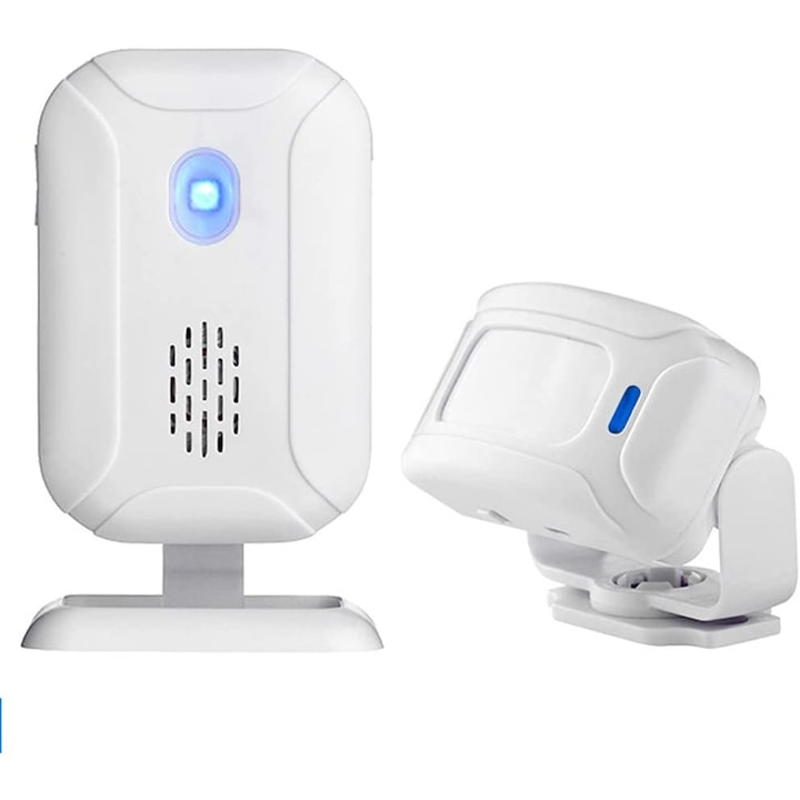 Alarma, Pentru usa intrare, Infrarosu, Alb