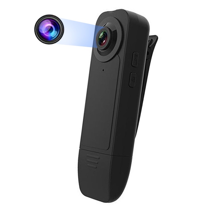 Camera de supraveghere, 1080P HD, Wi-Fi, Negru