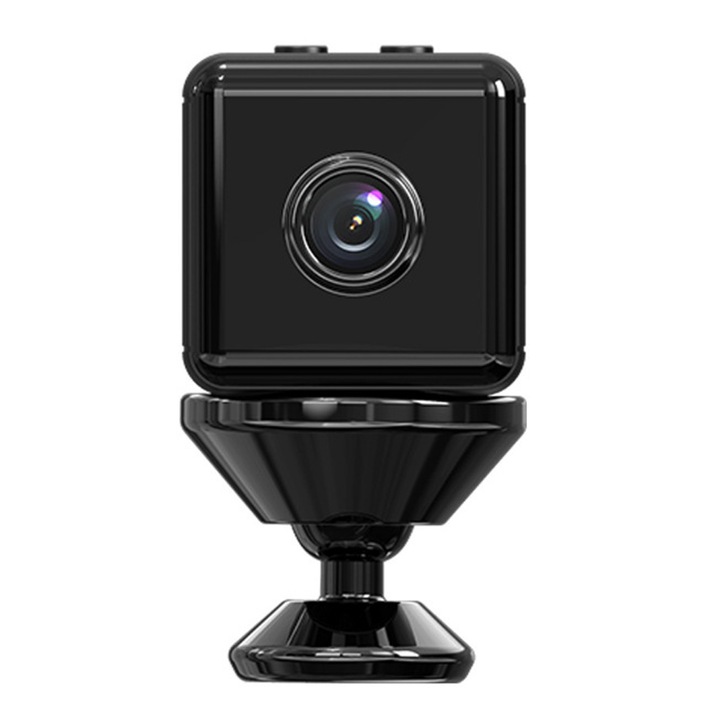 Camera de supraveghere spion, Portabila, HD, Negru