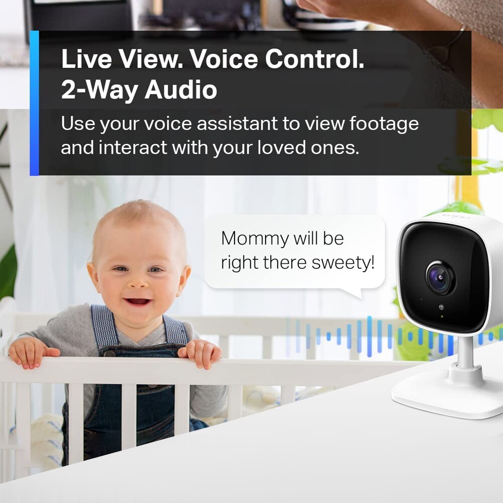 Camera de supraveghere, ABS, Pentru interior, Wireless, Alb - eMAG.ro