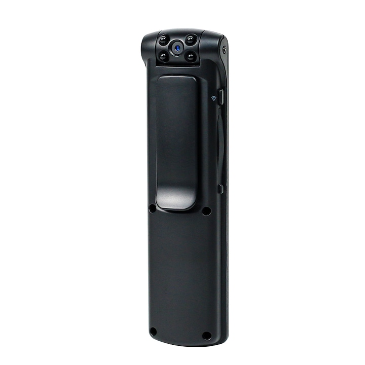 Camera de supraveghere, HD 1080P, 8.5 x 3.5 cm, Negru