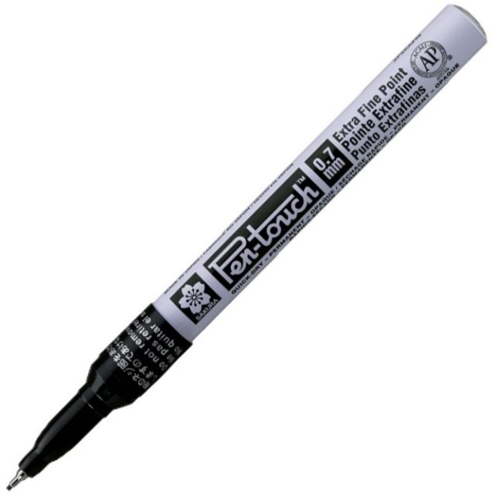 Marker cu vopsea Sakura Pen Touch, EF, black