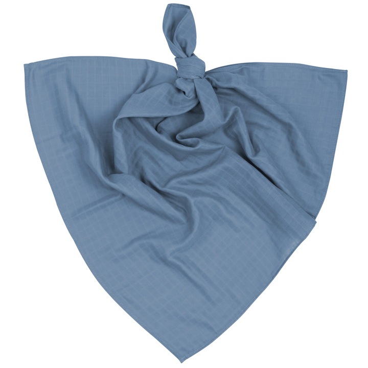 Scutec reutilizabil, Jukki, Bumbac, 100x75CM, Albastru