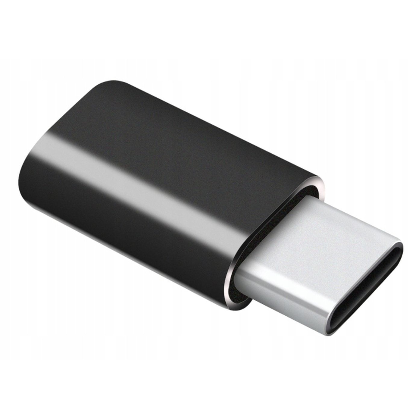 Адаптер за телефон, USB\USB-C, черен - eMAG.bg