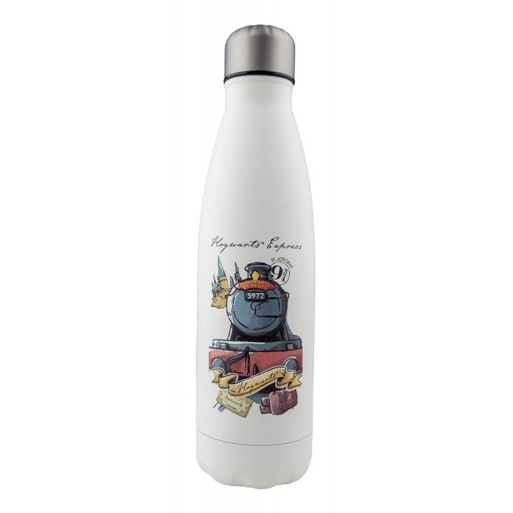 Термос бутилка Harry Potter Journey to Hogwarts, 500 ml, Многоцветен