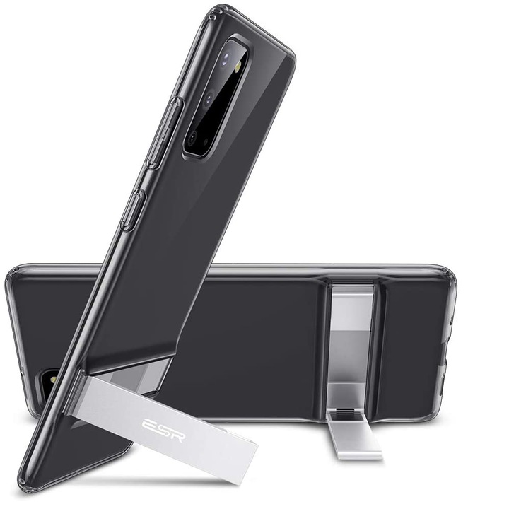 ESR Air Shield Boost Kickstand tok kompatibilis a Samsung Galaxy S20 4G / S20 5G Clear telefonnal