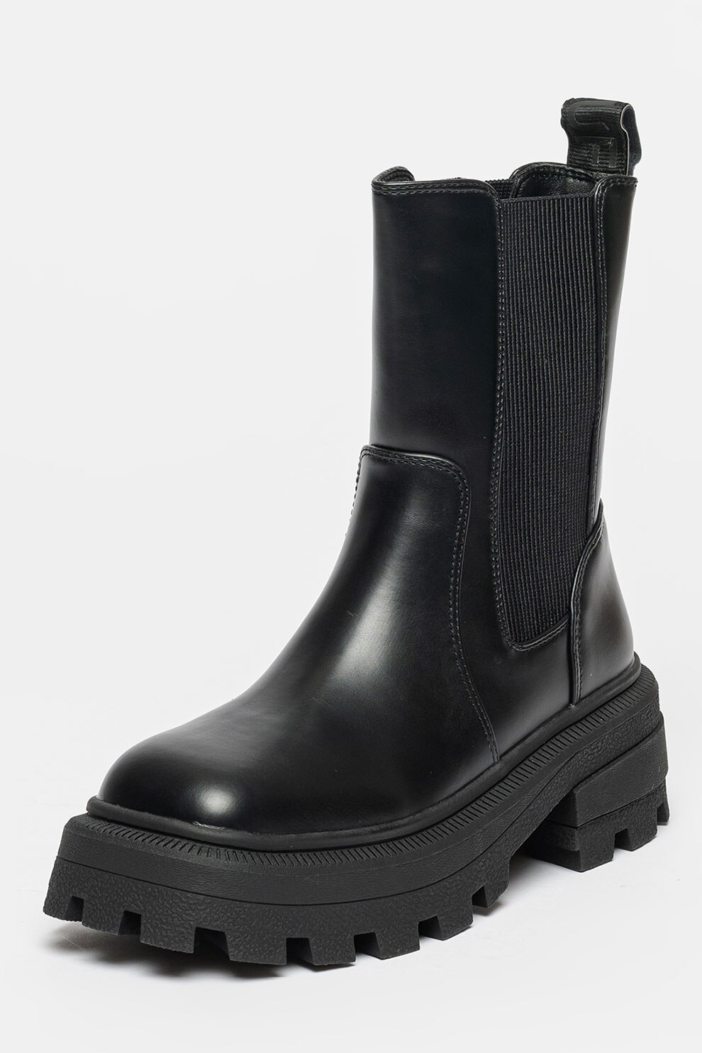 Buffalo, Ghete Chelsea high-cut Nabu, Negru, 41 - eMAG.ro